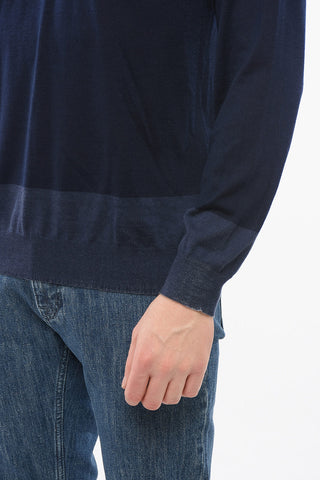 GIORGIO Crew Neck Cashmere Blend Sweater