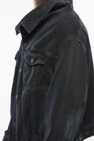 Vintage Wash Denim Jacket