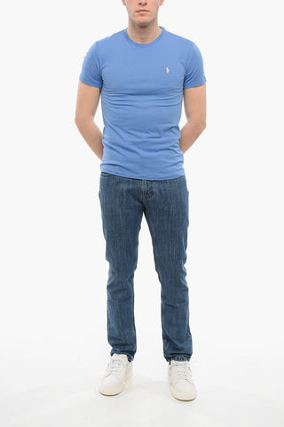Crew Neck Slim Fit Cotton T-Shirt