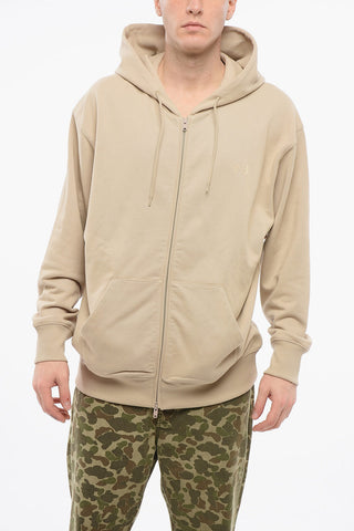 Zip-up Hoodie with Ton sur Ton Logo