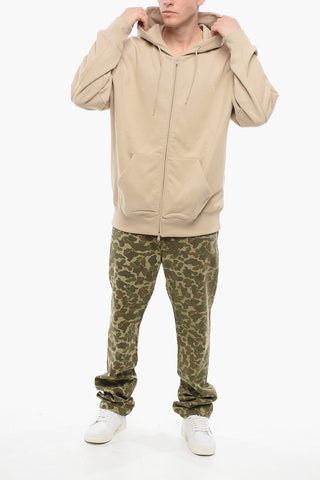 Zip-up Hoodie with Ton sur Ton Logo
