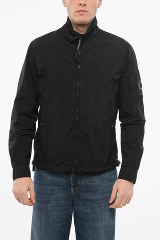 Zip-up Nylon Windbreaker