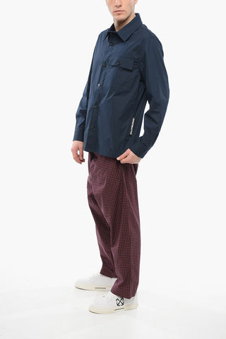 Camicia PIKE In Cotone con Taschino e Bottoni a Contrasto