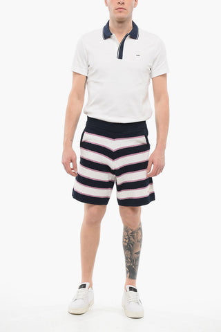 Shorts in Spugna a Righe Balanced