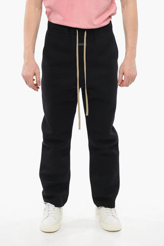 Pantaloni in Panno di Lana ETERNAL con Coulisse