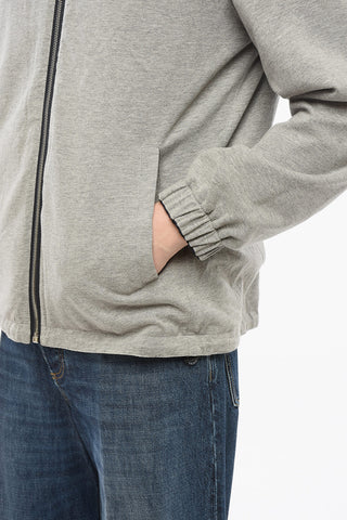 Giacca a Vento Reversibile con Interno in Jersey