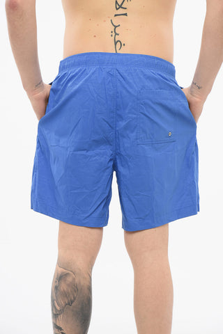 Costume da Bagno Boxer in Nylon Stampato 