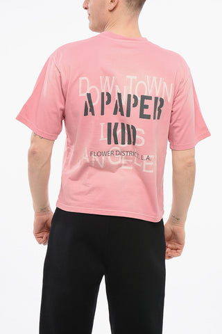 Back Printed Box-Fit T-Shirt