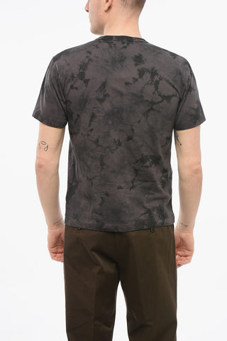 Crew Neck PURE MIND Tie Dye Cotton T-Shirt