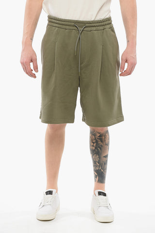 EMPORIO Cotton Jersey Shorts with Elastic Waistband