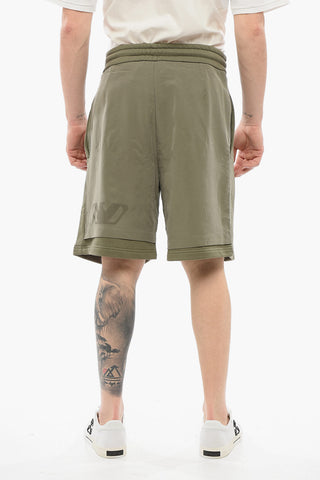 EMPORIO Cotton Jersey Shorts with Elastic Waistband