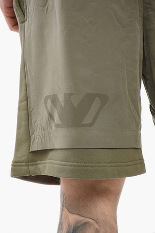 EMPORIO Cotton Jersey Shorts with Elastic Waistband