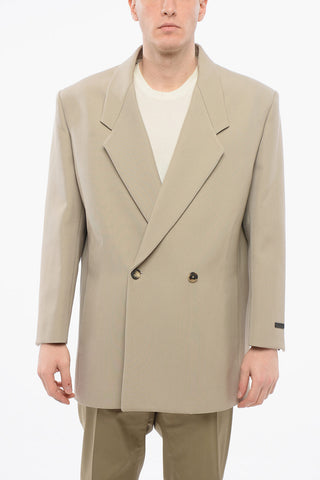 Doppelreihiger Blazer ETERNAL Oversized aus Schurwolle