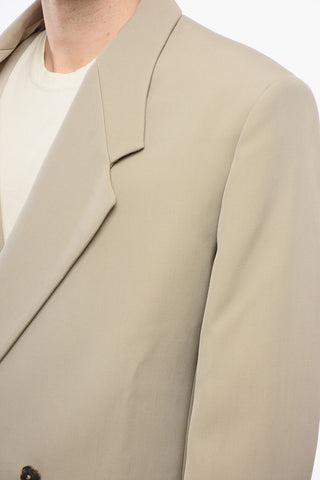 Doppelreihiger Blazer ETERNAL Oversized aus Schurwolle