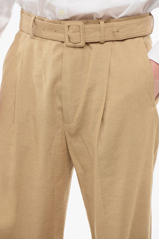4-Taschen-Hose Straight Fit mit Gürtel
