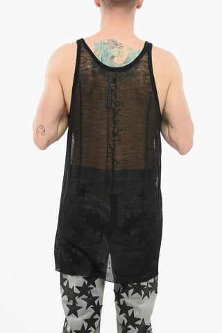 LIDO See Through Wool Tank Top
