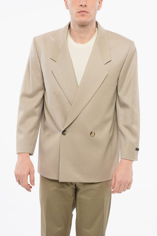 Doppelreihiger Blazer ETERNAL aus Woll-Twill