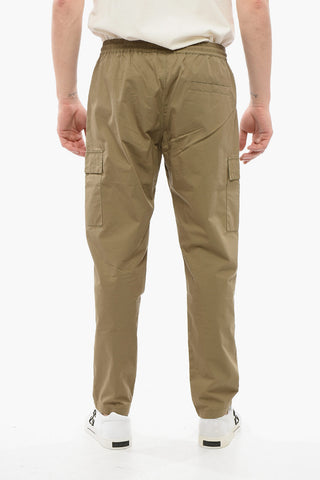 Pantaloni Cargo BAMBOU in Misto Cotone con Coulisse