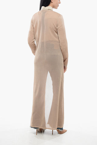 PIANOFORTE Cardigan Lungo in Lurex