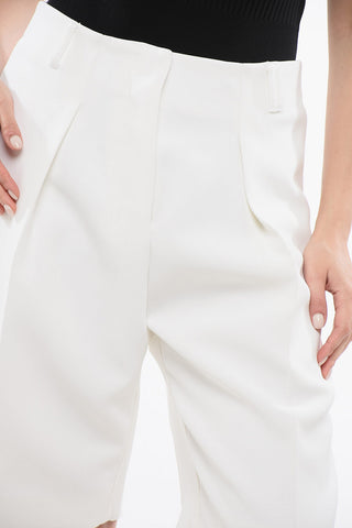 LES SCULPTURES High-waisted OVALO Shorts