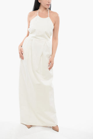 Vestito EUROPA in Canvas con Lacci