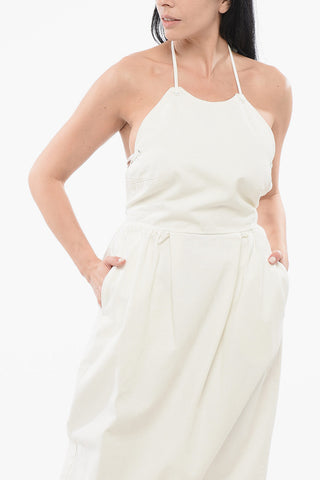 Vestito EUROPA in Canvas con Lacci