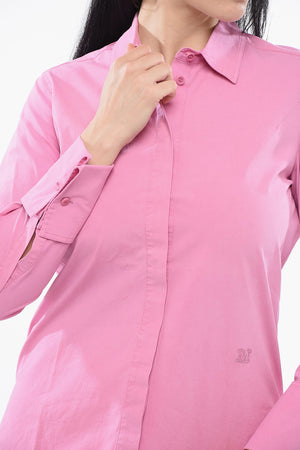 SFILATA Stretch-Baumwollbluse FRANCIA mit Doppelmanschetten