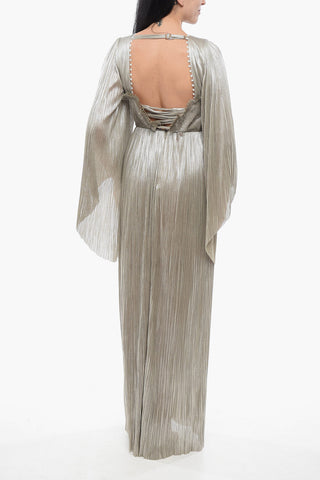 Metal Pleated Dress