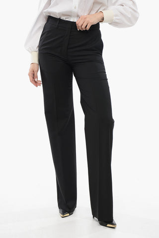 Pantaloni Palazzo in Lana