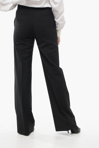 Pantaloni Palazzo in Lana