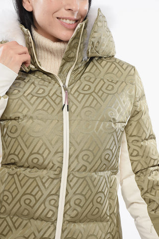 Monogram Ski Jacket with Fur