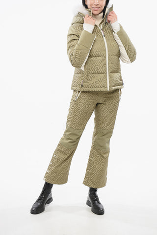 Monogram Ski Jacket with Fur
