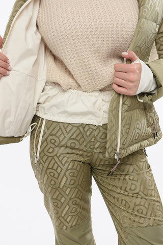 Monogram Ski Jacket with Fur