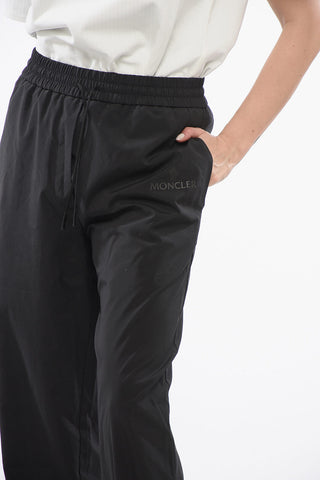 BLACK MATT Ton-sur-ton Logoed Joggers