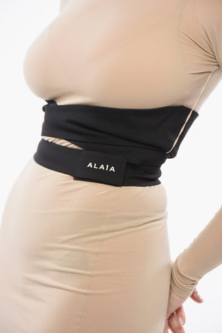 Second Skin Belted Dress