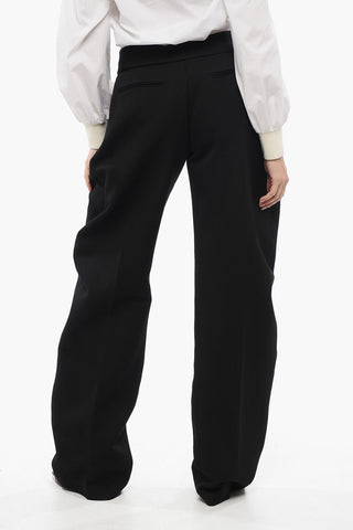 Pantaloni Sartoriali a Gamba Ampia