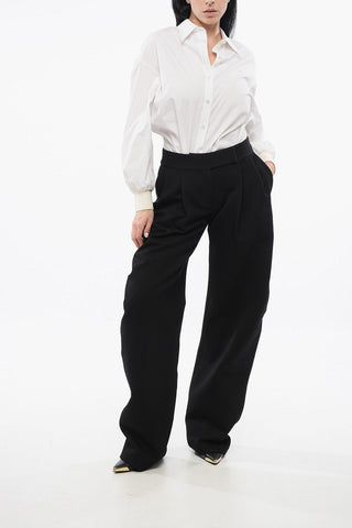 Pantaloni Sartoriali a Gamba Ampia