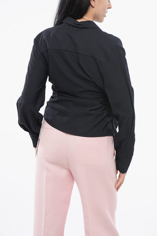 LES SCULPTURES Camicia BAHIA Relaxed con Fiocco