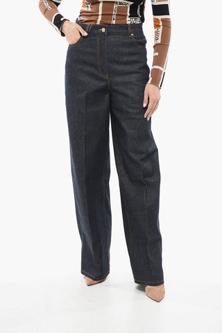 Bootcut Dark-washed Pants