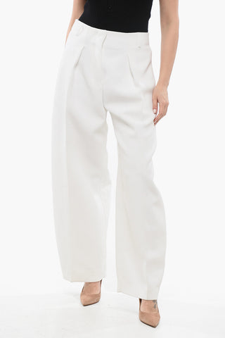 LES SCULPTURES High-waisted OVALO Pants