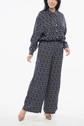 Pajama Pants VERDY with All-Over Logo