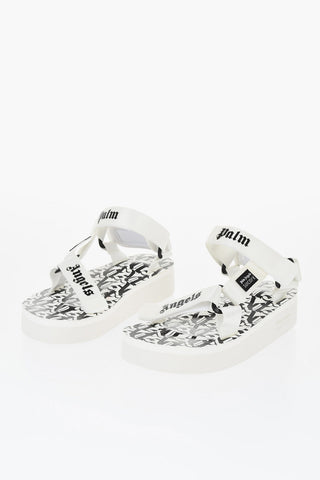 SUICOKE Sandali In Tessuto Logato