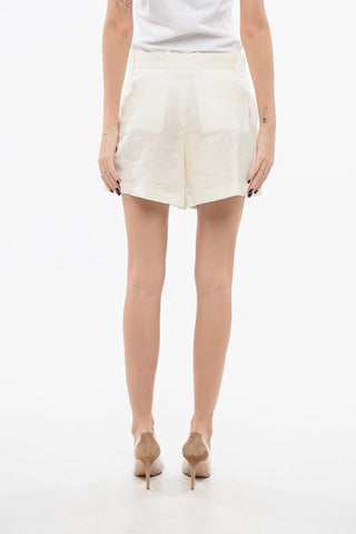 Leinen-Shorts