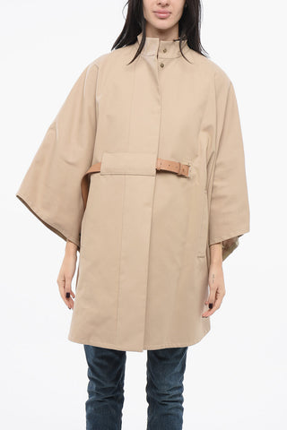 Cotton BERTO Cape with Belt