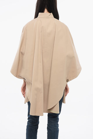 Cotton BERTO Cape with Belt