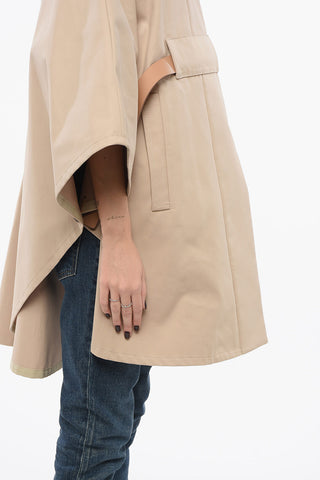 Cotton BERTO Cape with Belt
