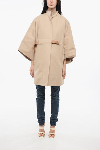 Cotton BERTO Cape with Belt