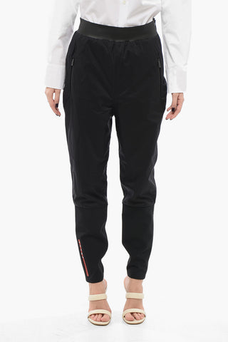 Technical Logoed Pants with Waistband