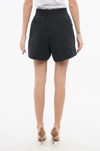 Quilted Cotton Shorts