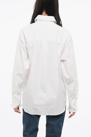 Bluse mit Rüschen